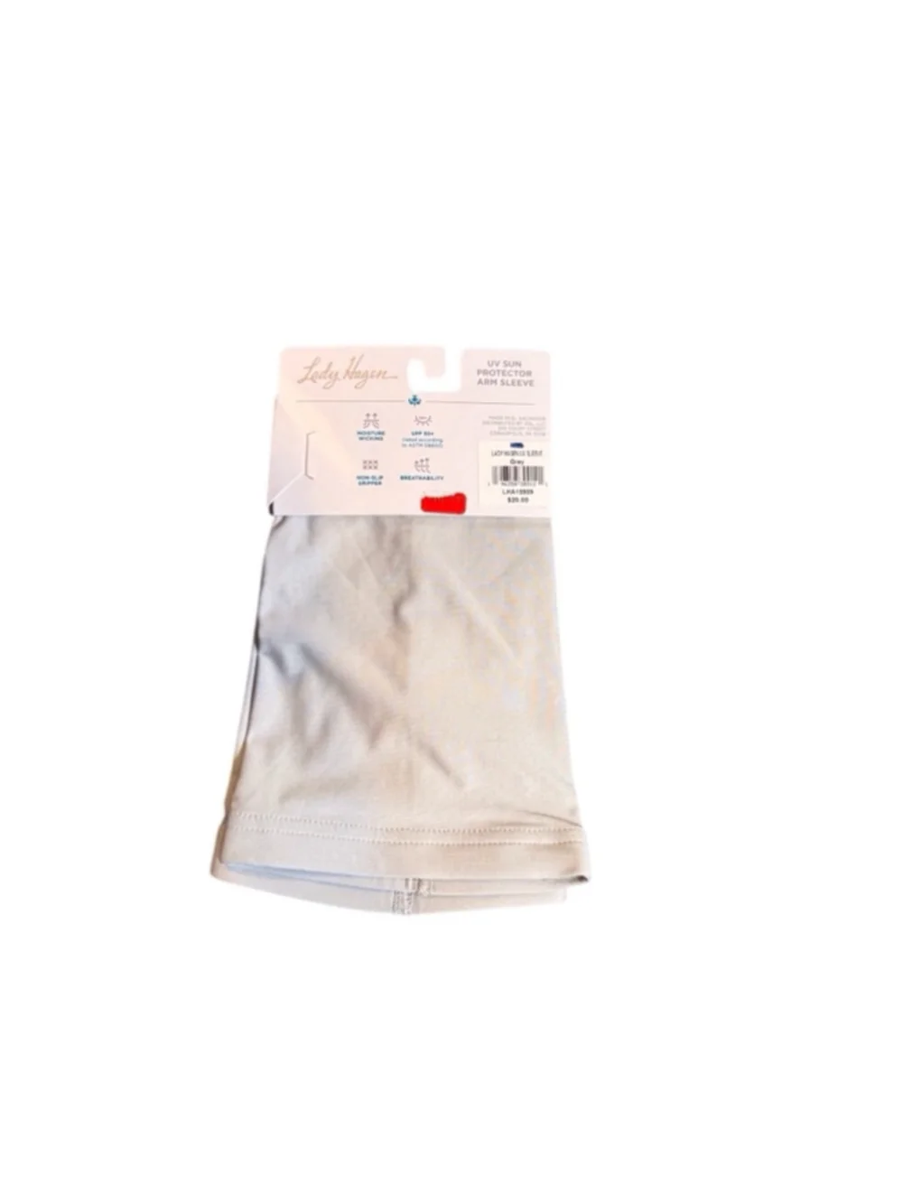 Women's Lady Hagen Arm Sleeves M/L Gray UV Sun Protector